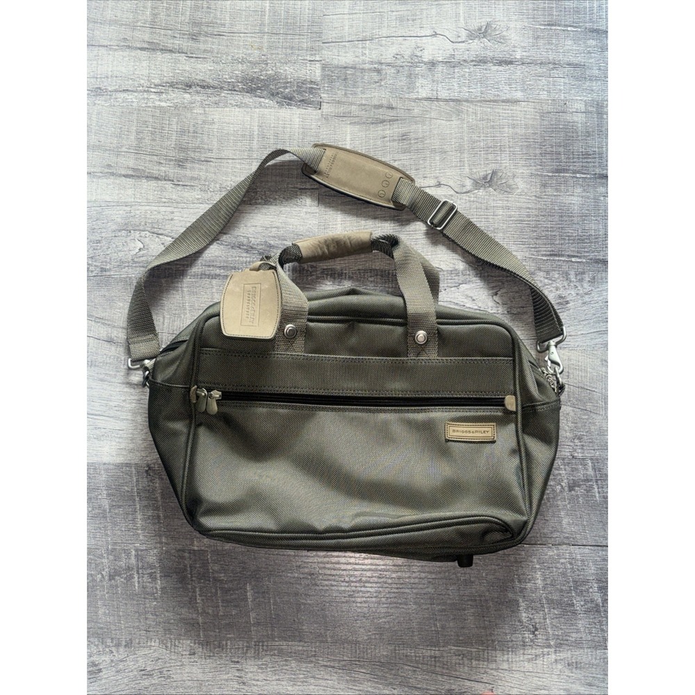 Briggs & Riley Travelware Shoulder Bag Nylon Ballistic Carry-On